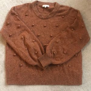 Madewell Brockton bobble sweater sz S